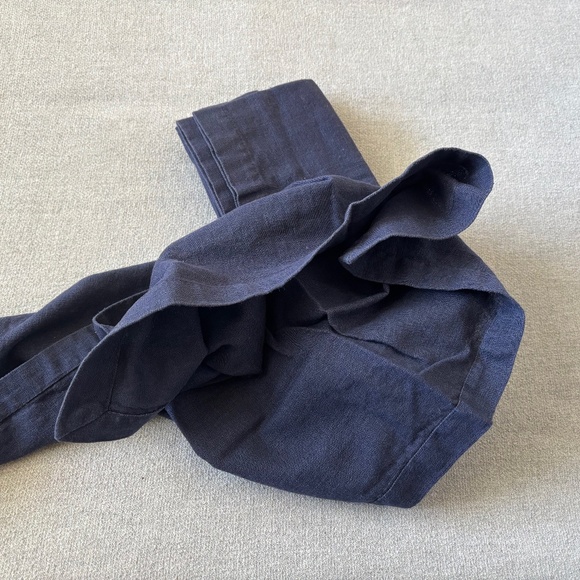 NWOT Linen/Cotton Denim Indigo Blue Napkins Set of 6 - Picture 2 of 3